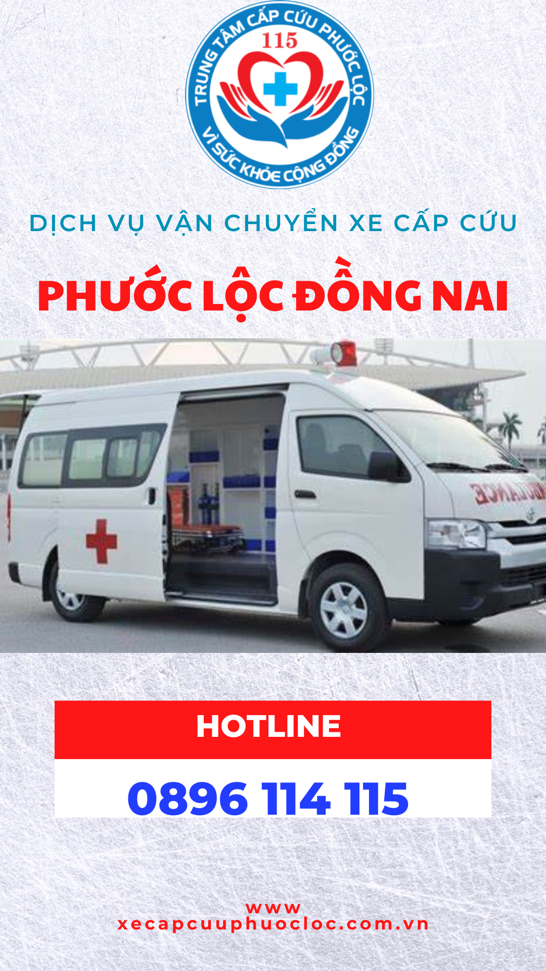 Dịch vụ vận chuyển cấp cứu Biên Hoà Đồng Nai 24/7