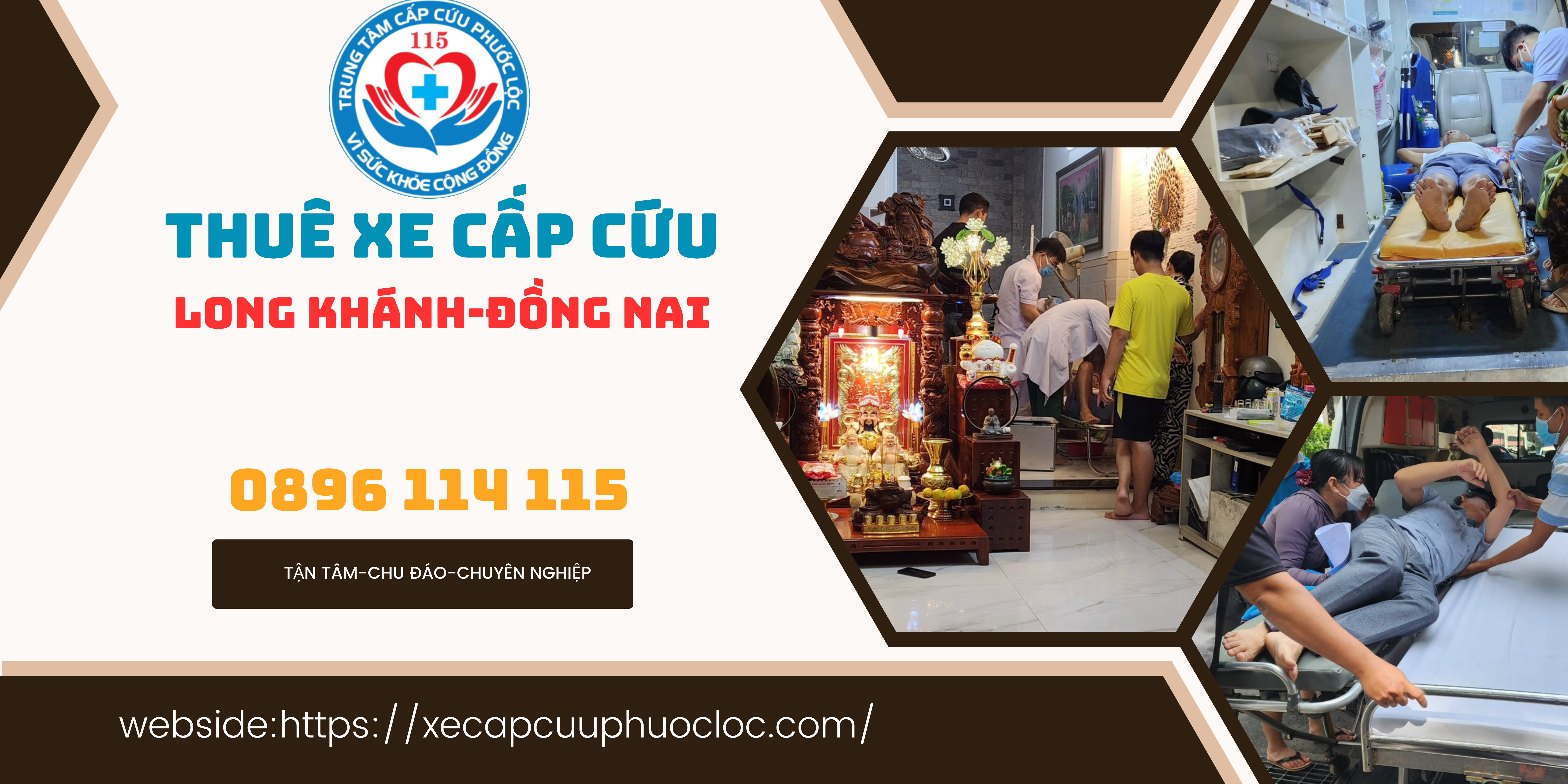 thuê xe cấp cứu Long Khánh Đồng Nai 24/7