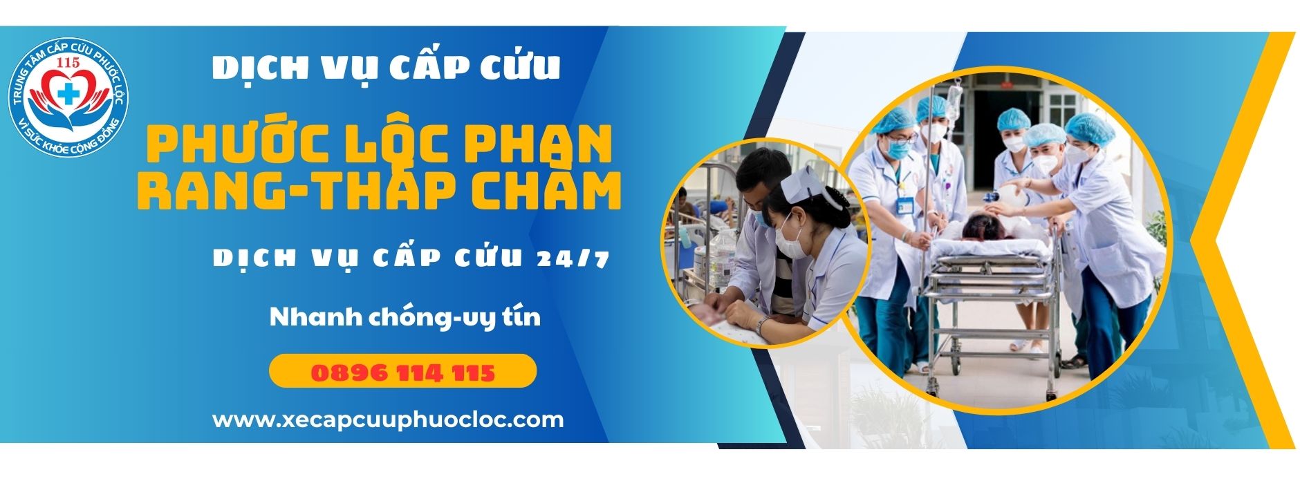 xe cấp cứu Phước Lộc Phan Rang-Tháp Chàm Ninh Thuận
