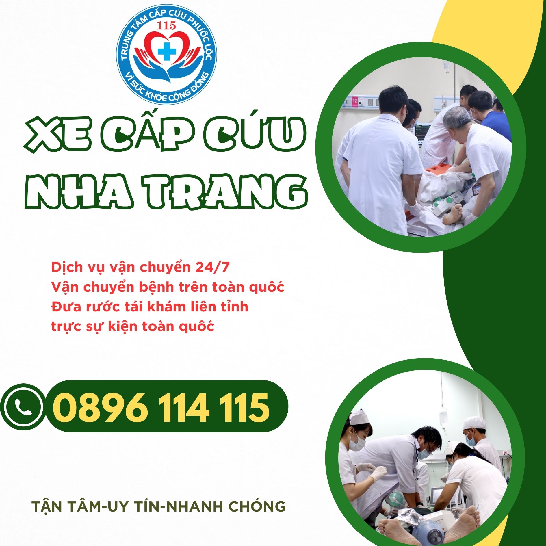 thuê xe cứu thương tp Nha Trang 0896 114 115