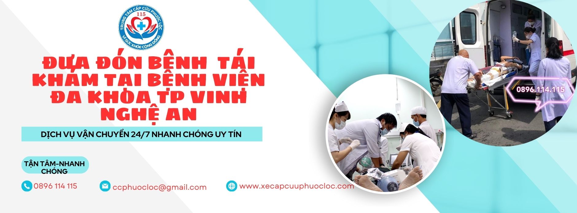 đưa đón tái khám tại bệnh viện 0896 114 115