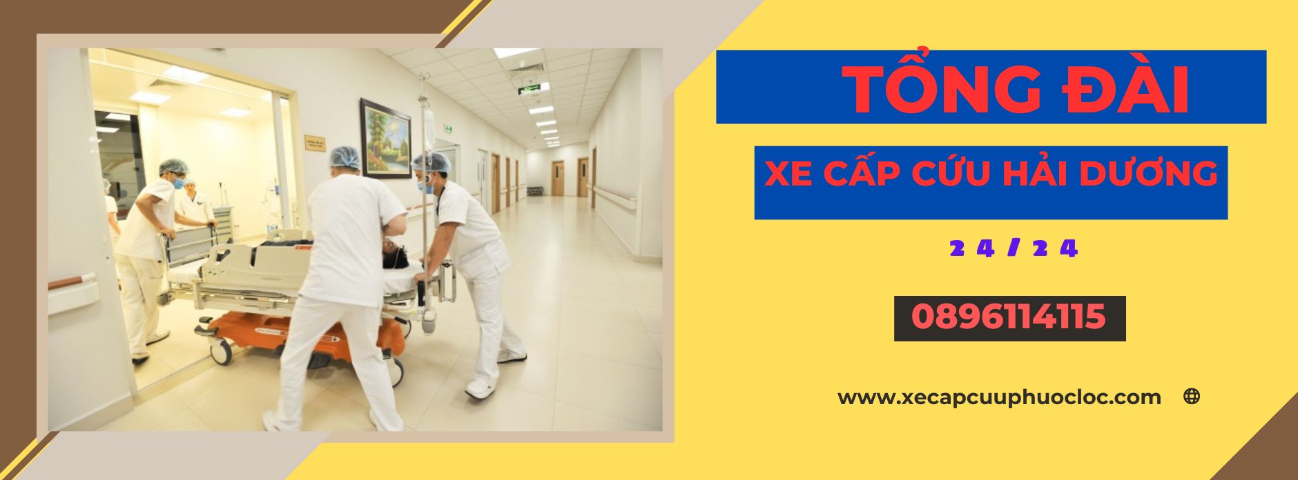 Gọi tổng đài xe cứu thương Hải Dương 0896 114 115
