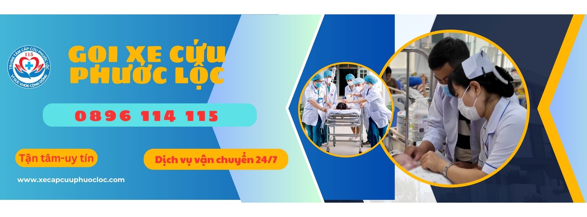 Xe cứu thương Phước Lộc tại Quy Nhơn, Bình Định