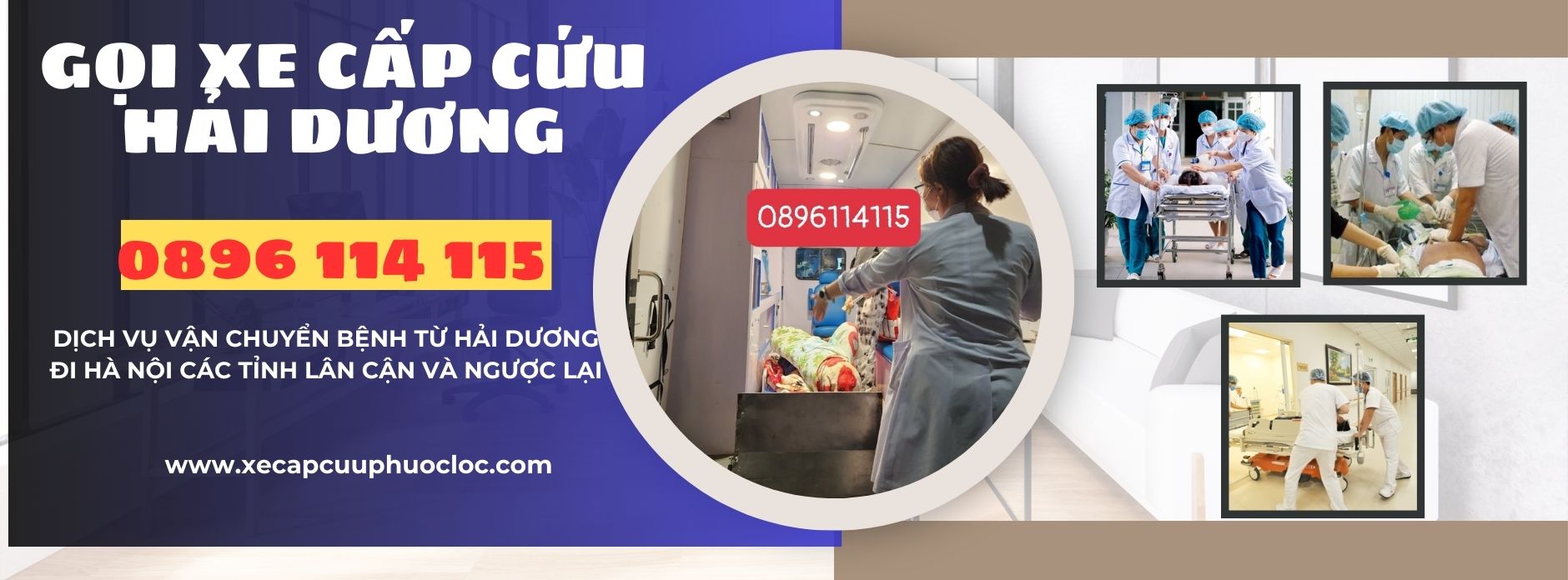 Tổng đài xe cứu thương Hải Dương 0896 114 115