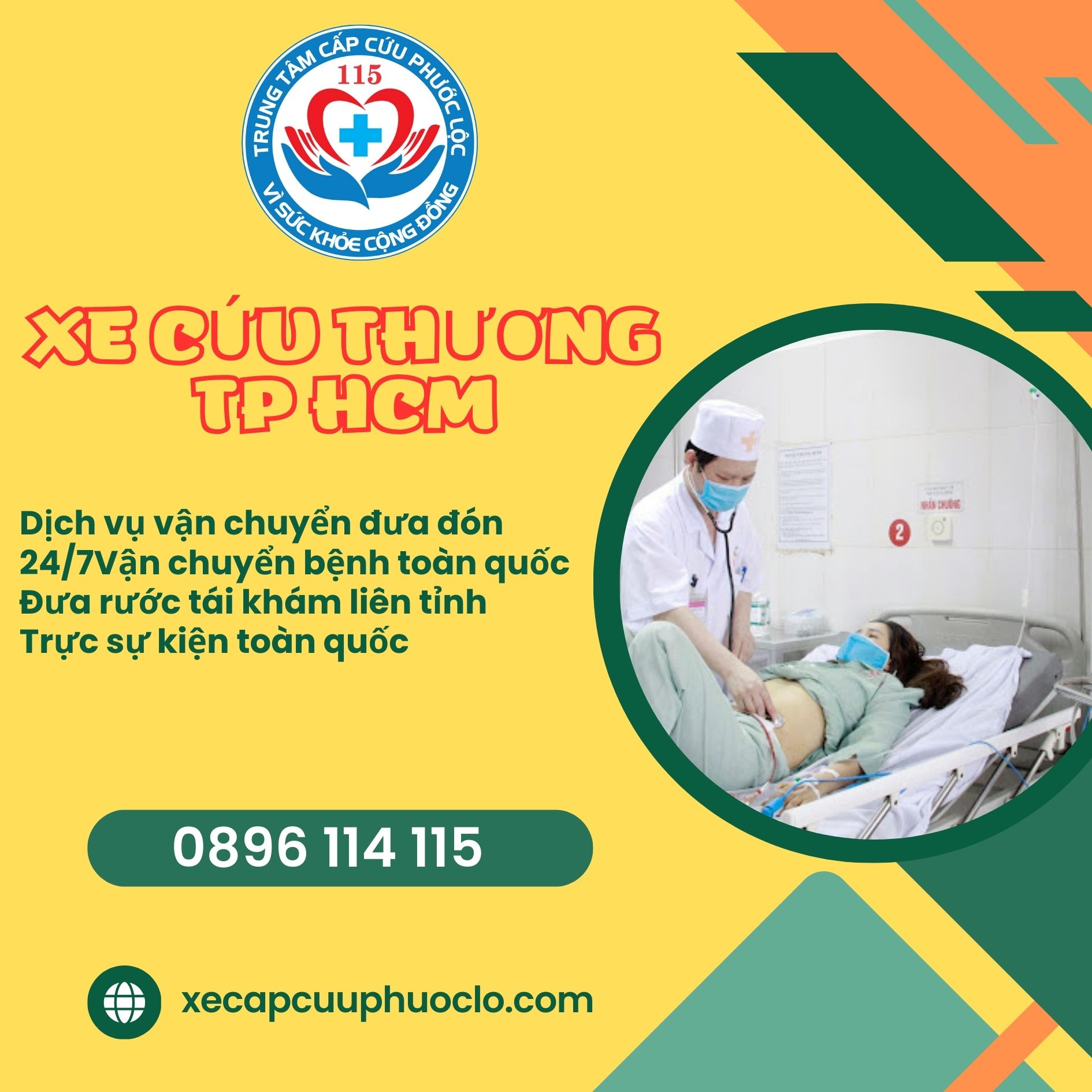 Xe Cấp Cứu Sài Gòn,xe Cứu Thương HCM