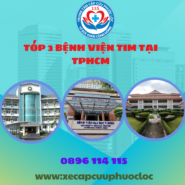 tóp 3 bệnh viện điều trị bệnh tim tại tp hcm