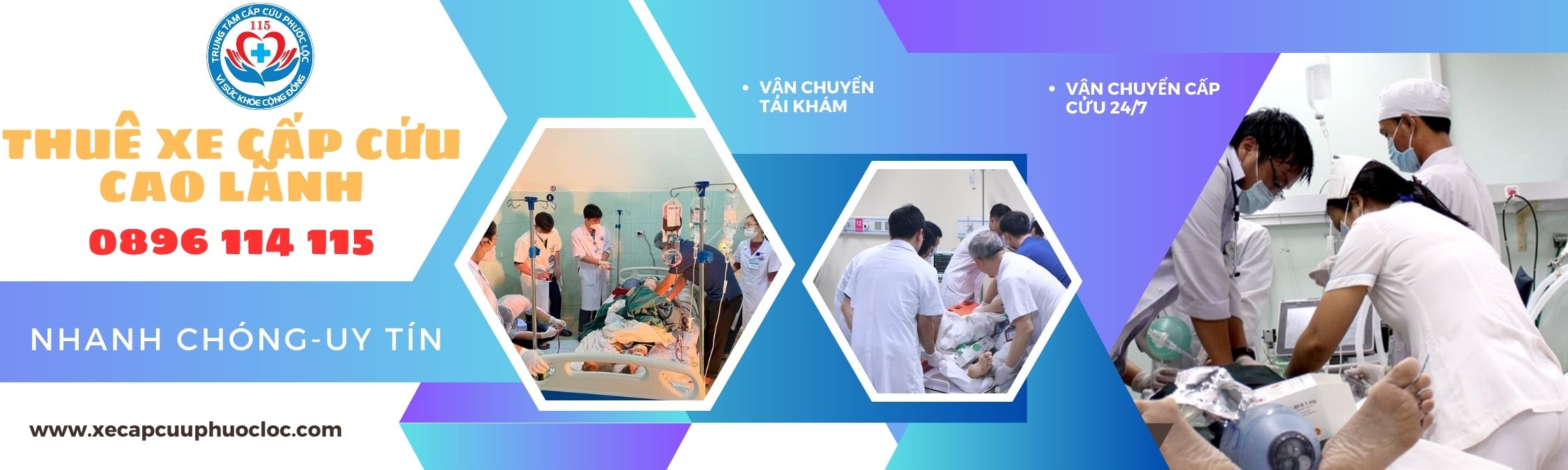 Thuê xe cấp cứu Đồng Tháp-Cao Lãnh 0896 114 115