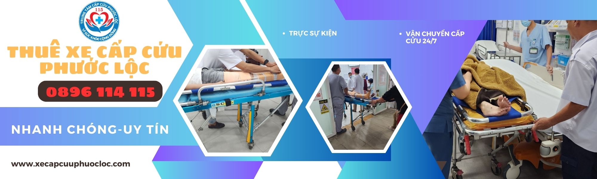 Thuê xe cứu thương trực sự kiện 0896 114 115