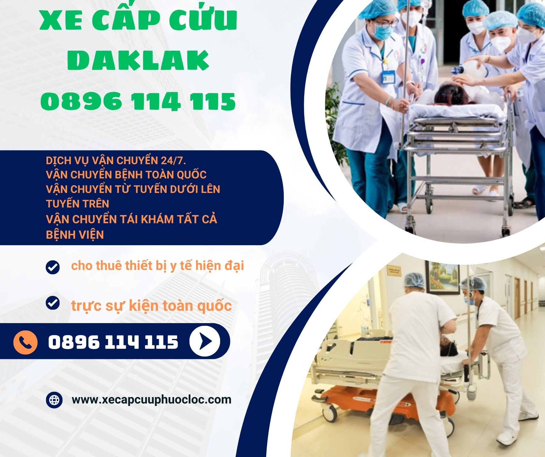Thuê xe cấp cứu dak lak 0896 114 115