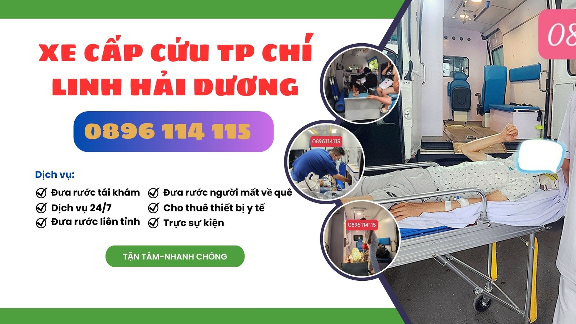 Gọi xe cấp cứu TP Hải Dương nhanh chóng