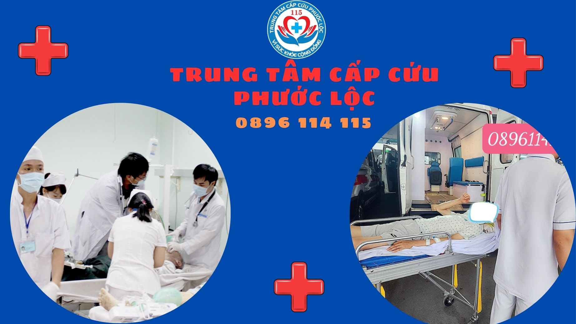 Trung tâm cấp cứu Phước Lộc 0896 114 115 an toàn,tận tâm