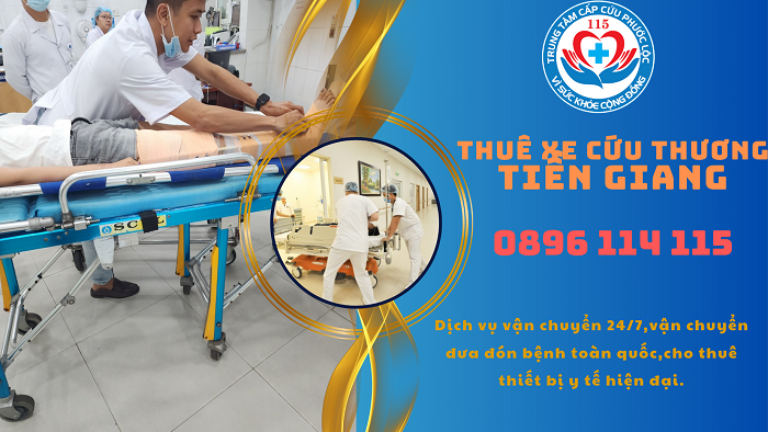 Thuê xe cấp cứu Tiền Giang 0896 114 115