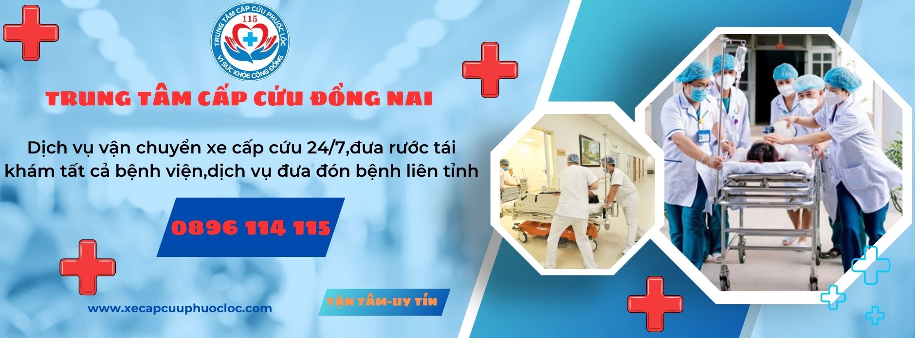 tổng đài xe cấp cứu Đồng Nai 0896 114 115 nhanh chóng an toàn