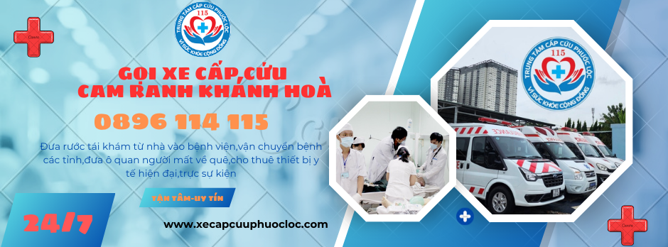 Dịch vụ xe cấp cứu Cam Ranh, Khánh Hoà 0896114115