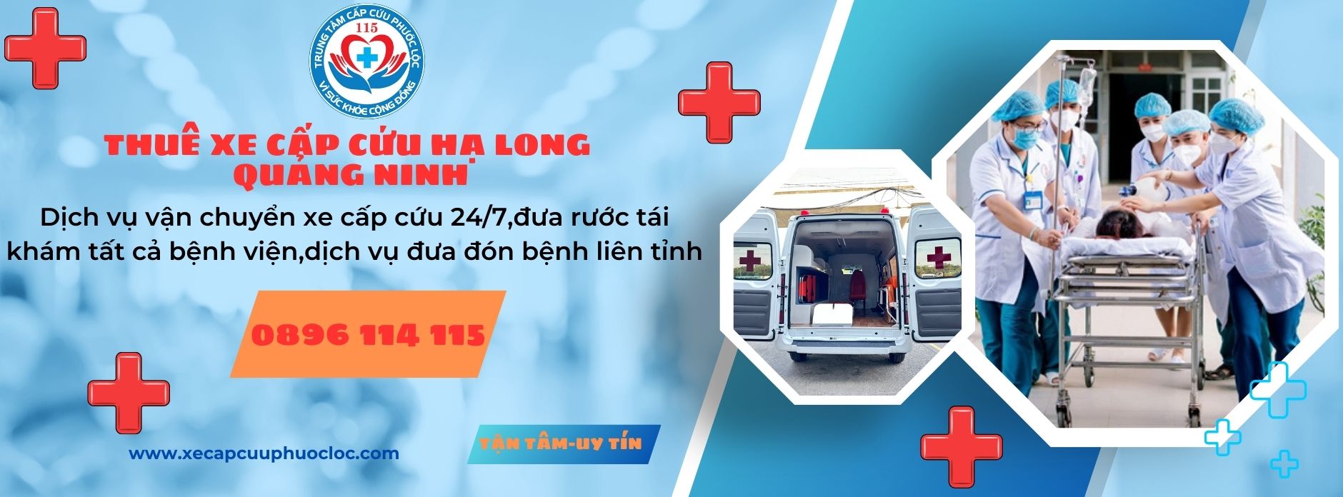 Dịch vụ xe cấp cứu Hạ Long Quảng Ninh 0896 114 115