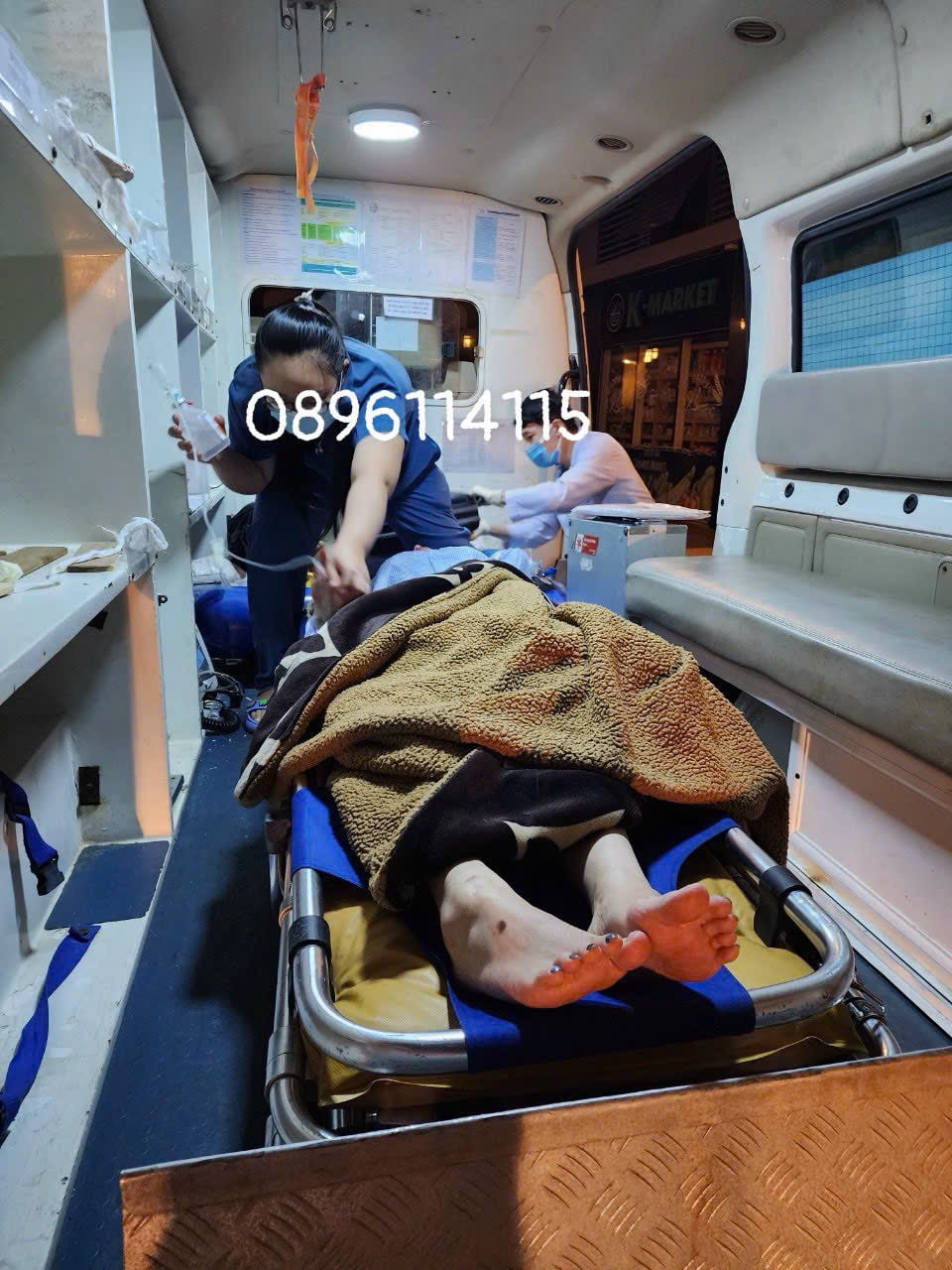 Thuê xe cấp cứu Lâm Đồng 0896114115 an toàn,đội ngũ bác sĩ có chuyên môn cao