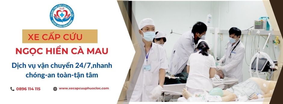 Tổng đài xe cấp cứu huyện Ngọc Hiển, Cà Mau