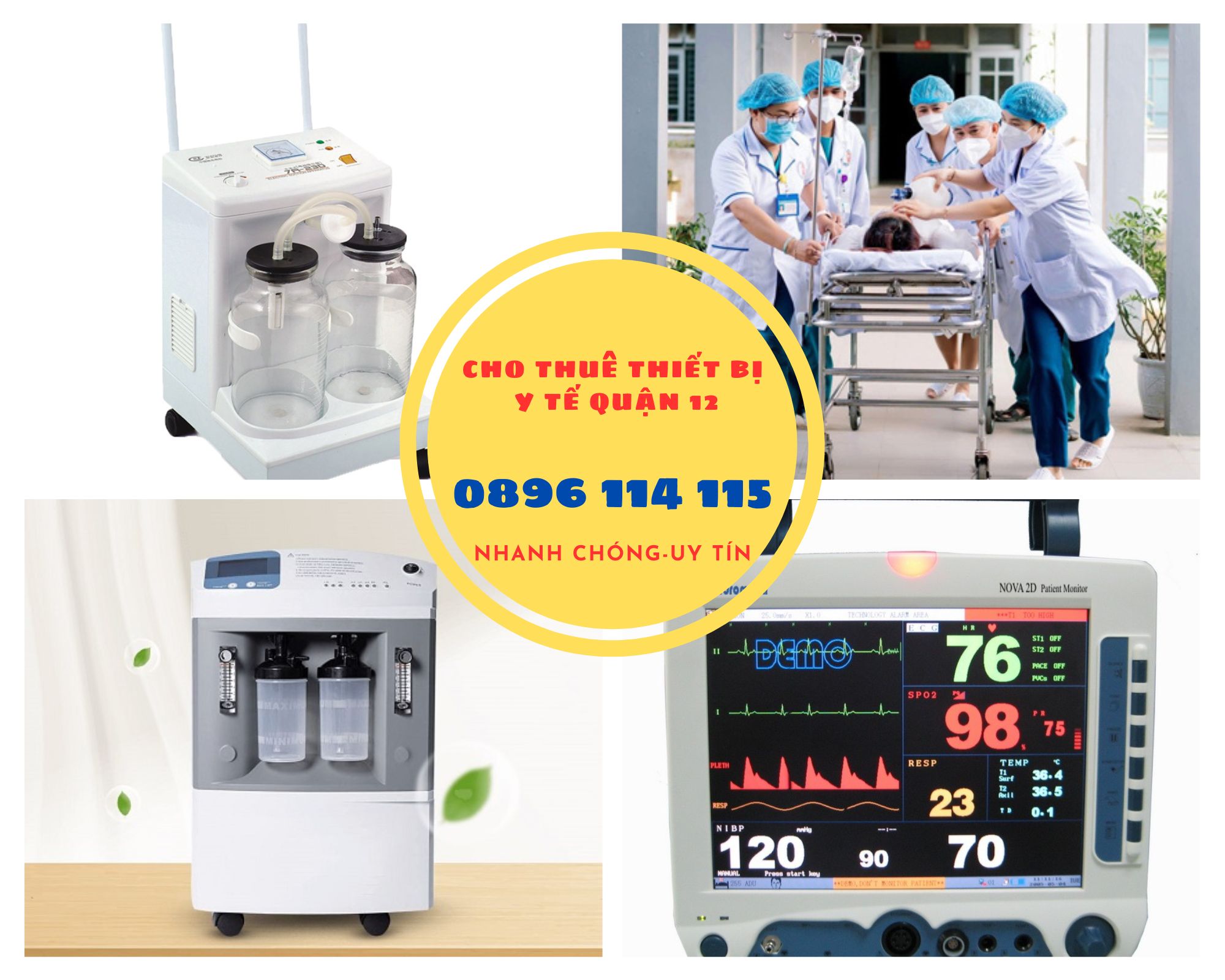 cho thuê thiết bị y tế quận 12 hotline 0896114115