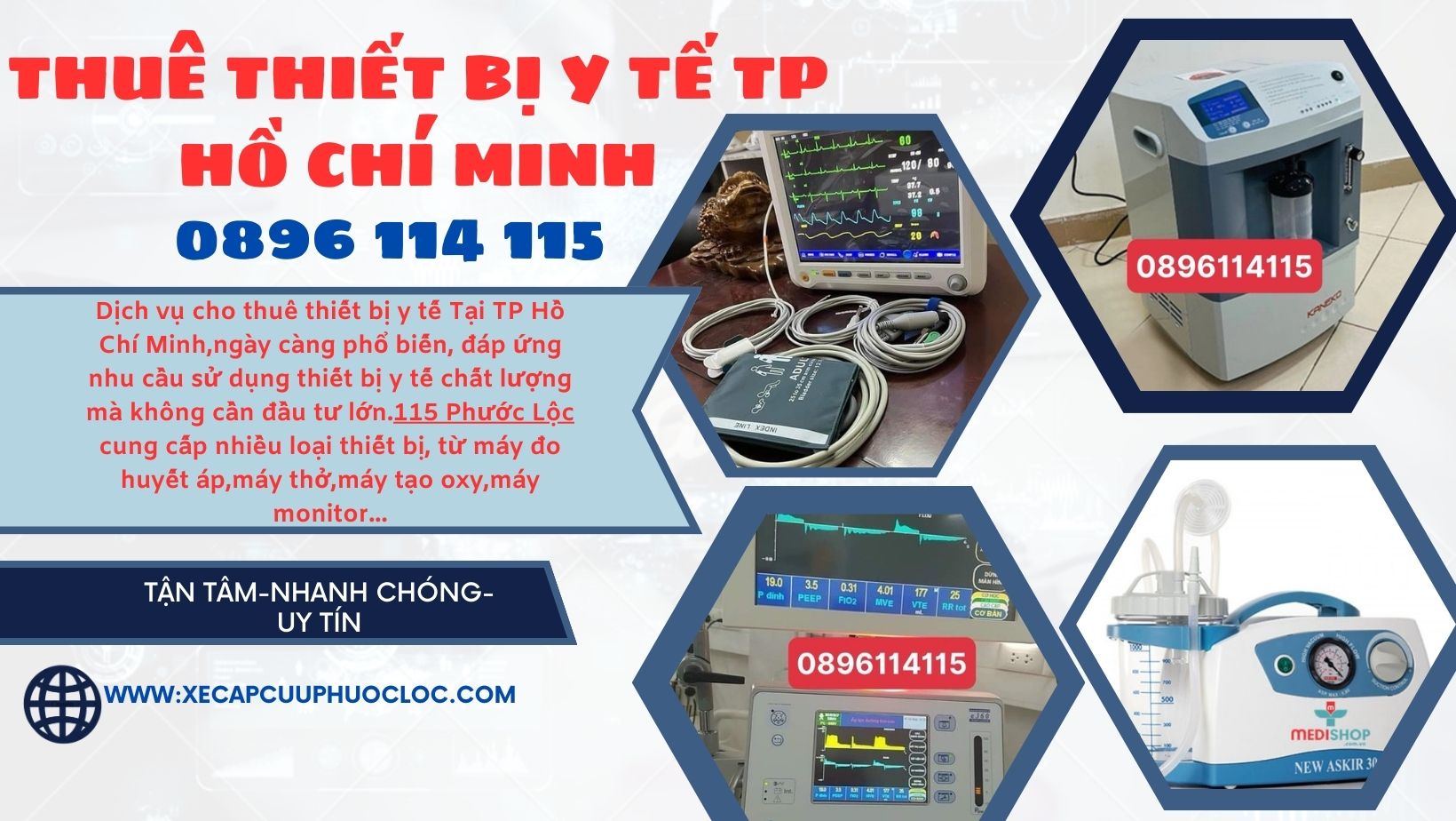cho thuê thiết bị y tế Tại TP Hồ Chí Minh