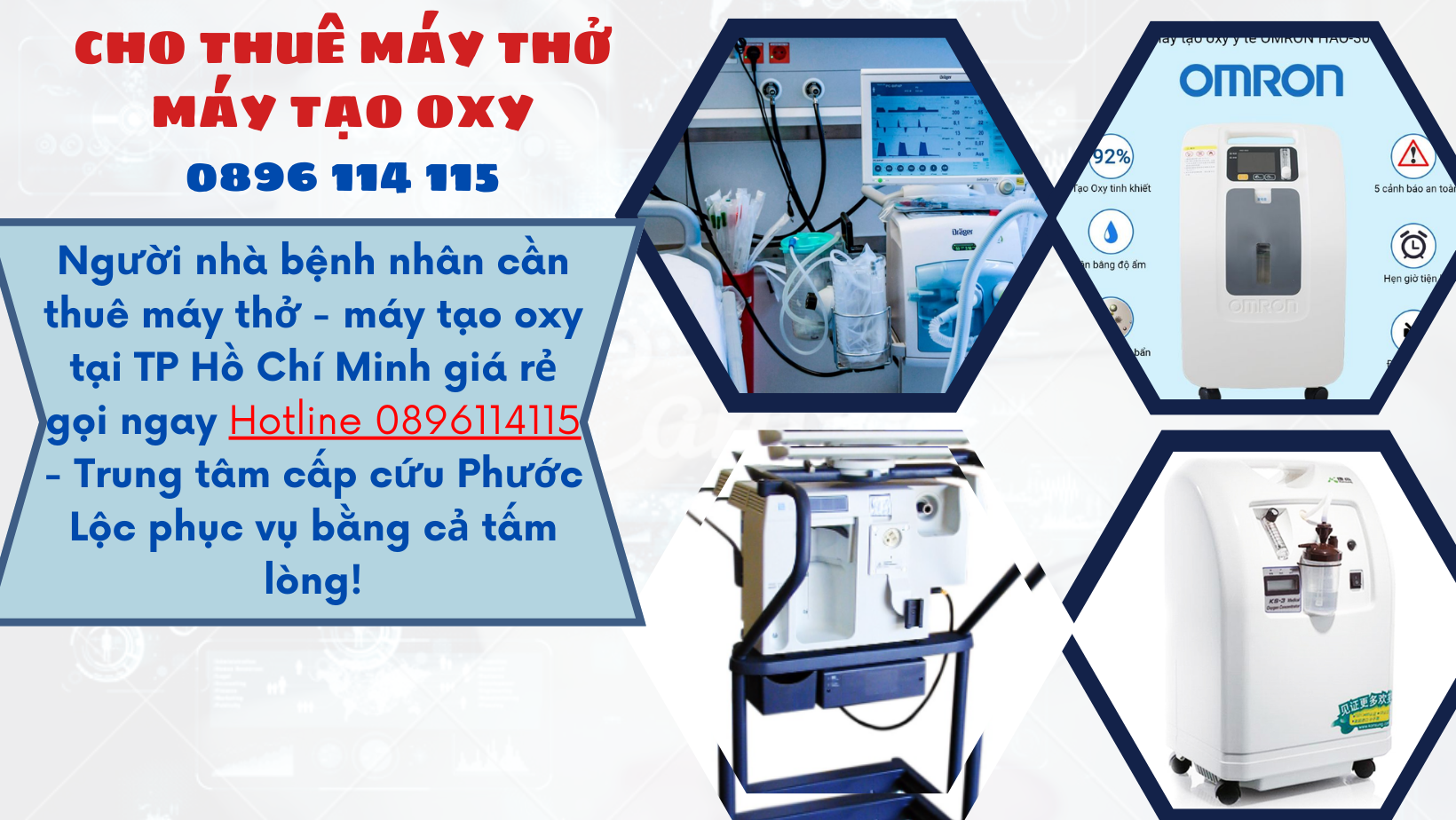 thuê máy thở máy tạo oxy
