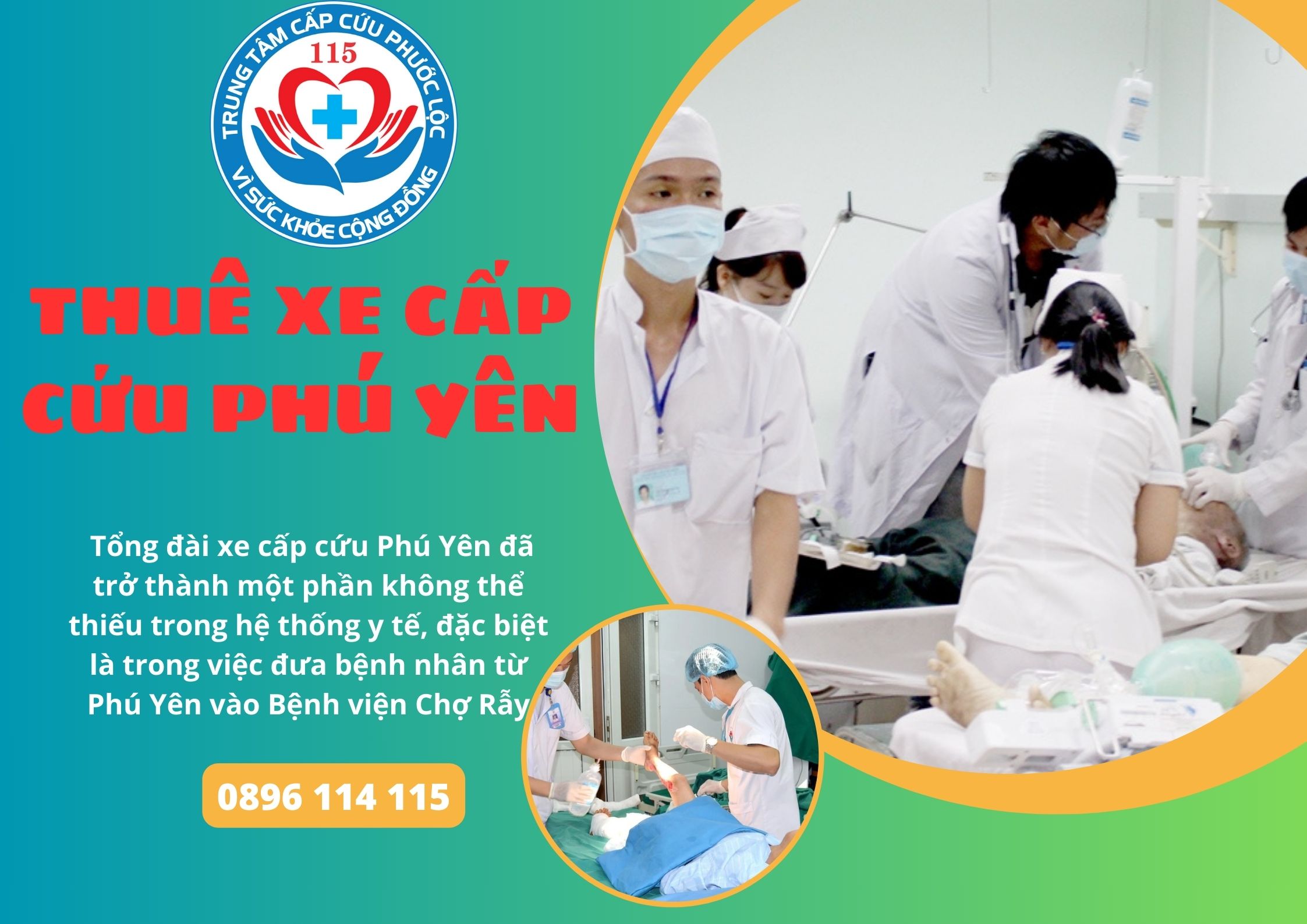 Tổng đài xe cấp cứu Phú Yên