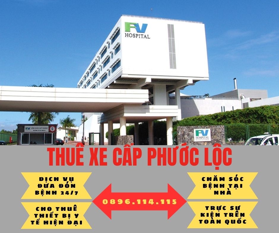dịch vụ đưa rước bệnh nhân từ các tỉnh lên Bệnh viện Pháp Việt TP.HCM HOTLINE 0896114115