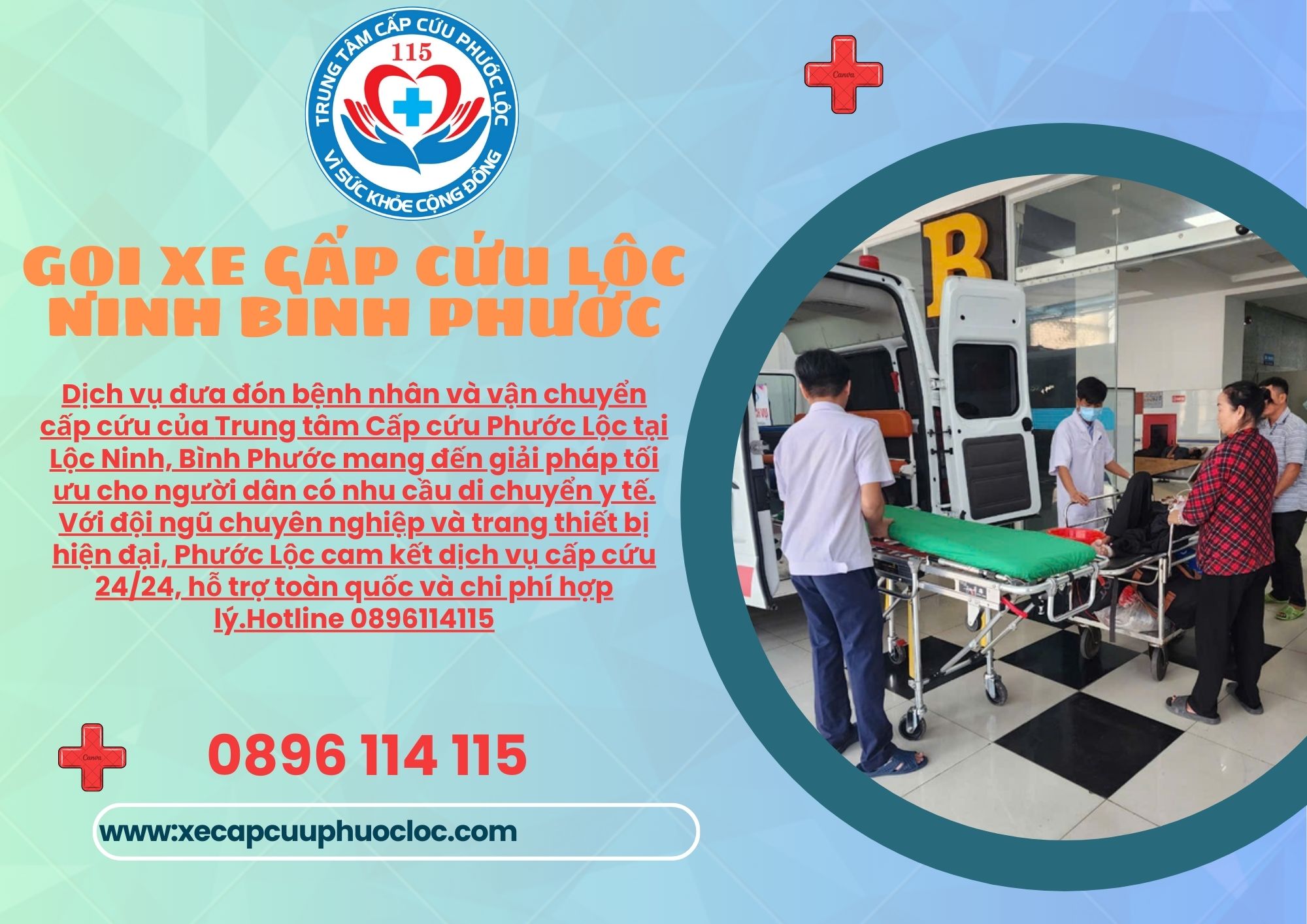 Dịch vụ đưa rước tái khám từ Lộc Ninh, Bình Phước đến các bệnh viện tại TP.HCM