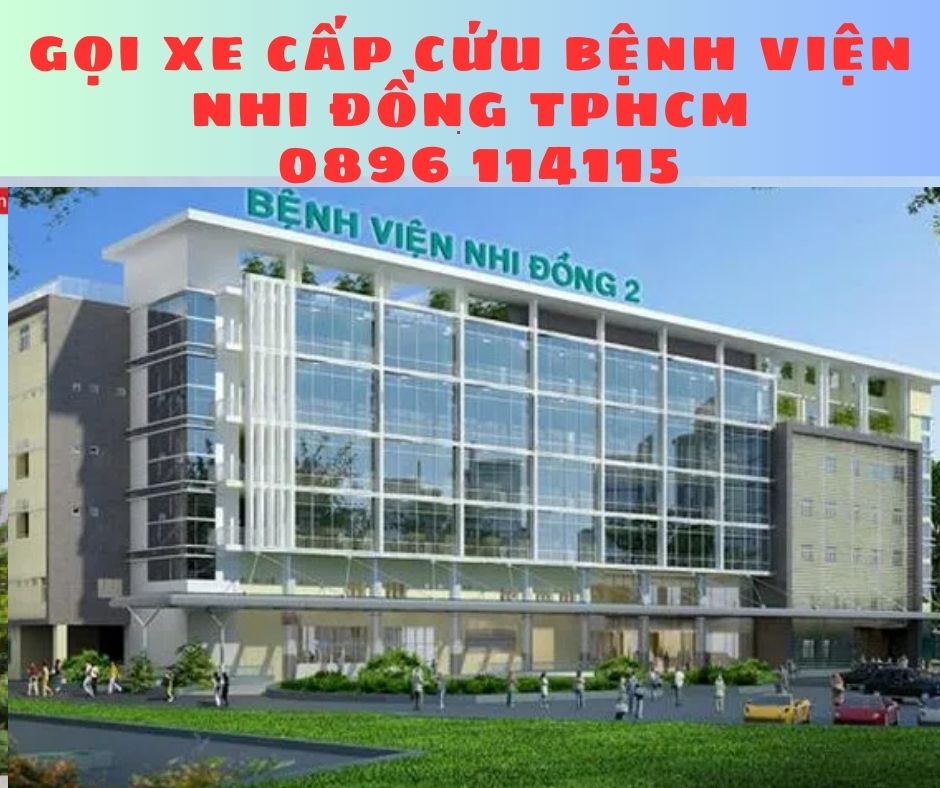 vận chuyển trẻ em từ các tỉnh thành đến Bệnh viện Nhi Đồng TP. HCM