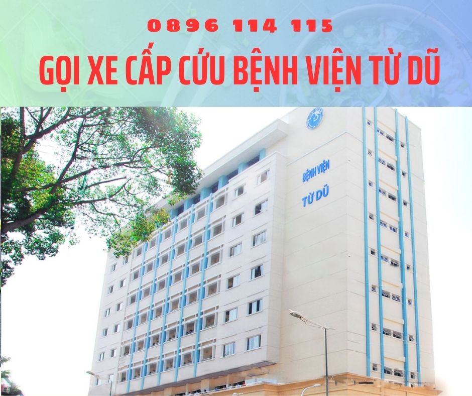 Gọi xe cấp cứu vận chuyển đưa đón từ các tỉnh lên bệnh viện Tù Dũ TP. HCM