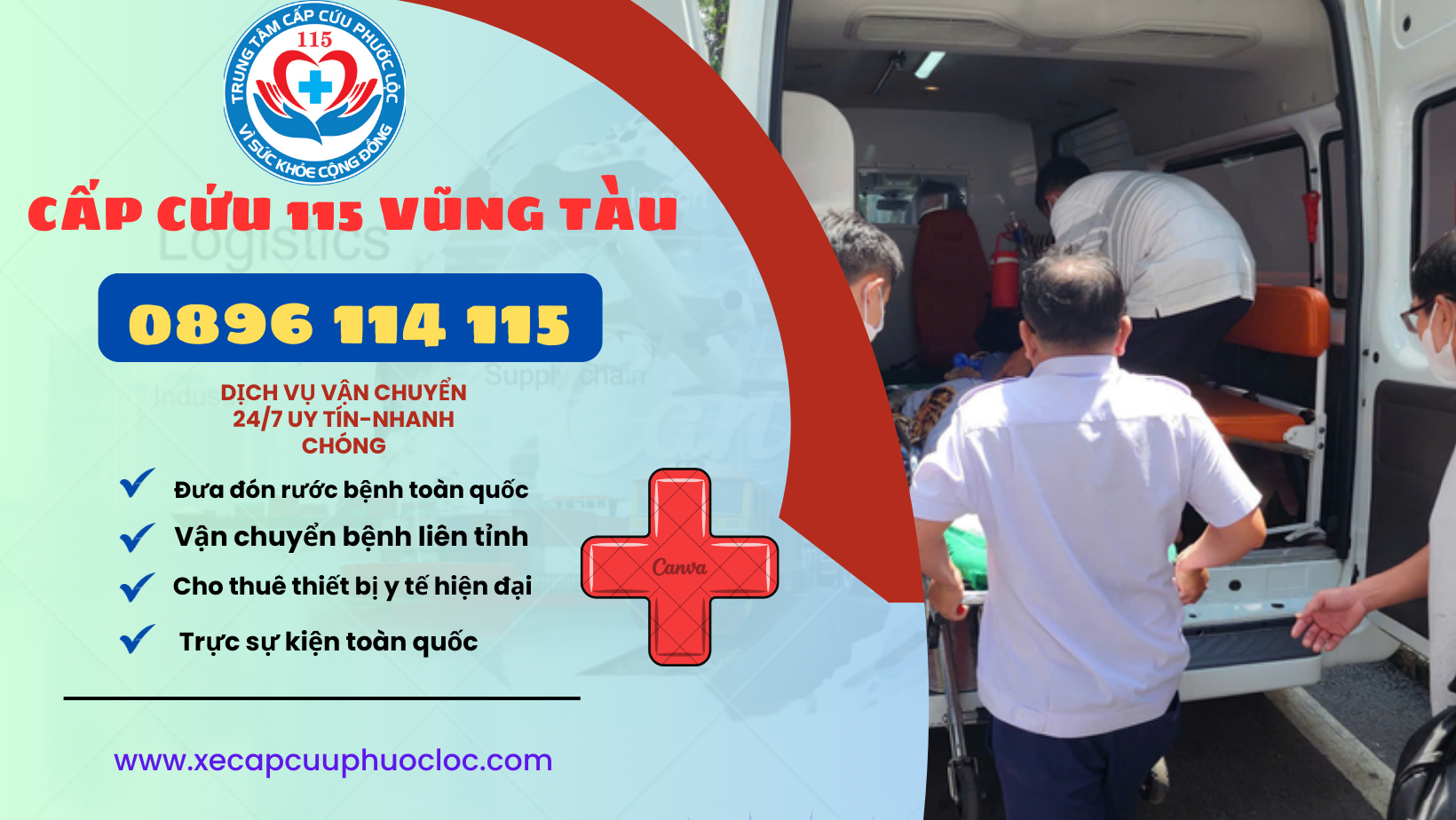 gọi xe cấp cứu 115 Vũng Tàu